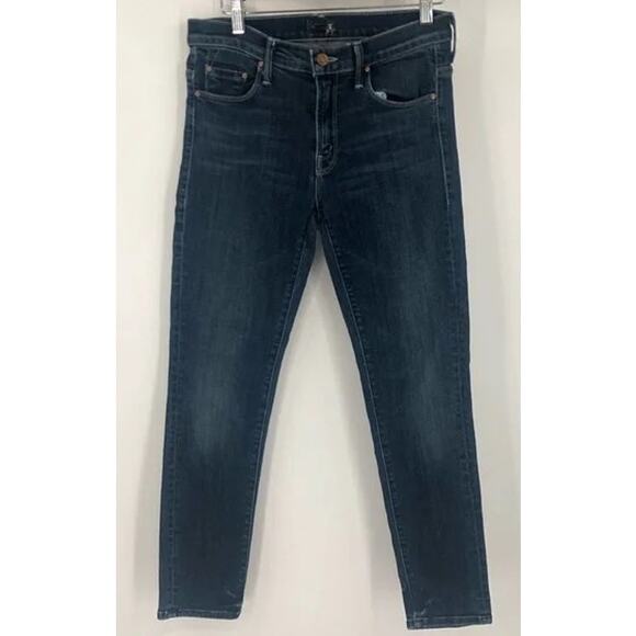 Mother Skinny Not Skinny Here Kitty, Kitty Jeans Size 26 - Picture 3 of 7
